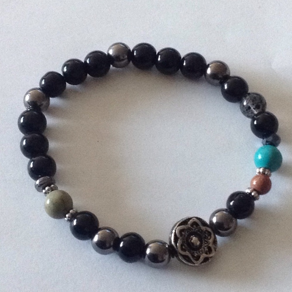 3/$15 NEW HANDMADE MENS BEAD BRACELET